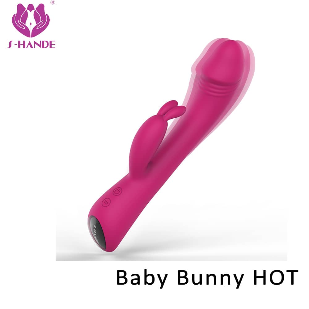 Hot Sale Products 9 Vibration Modes Vagina Penis Dildo Massage Adult Sex Toy Women Rabbit Vibrator【S027-4】