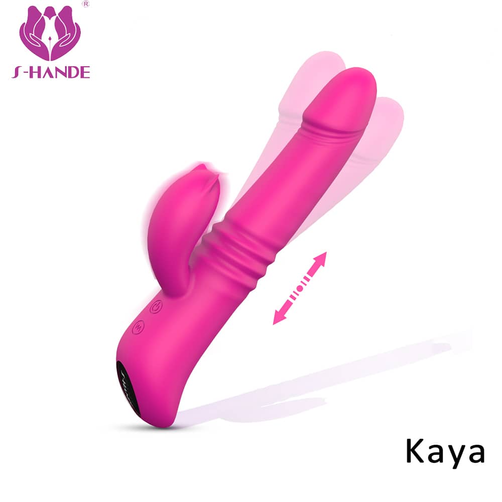9-Speed Vibrating Large Penis Thrusting Dildo rabbit vibrator sex toy heating Vibrator Sex Toy For Woman【S030】