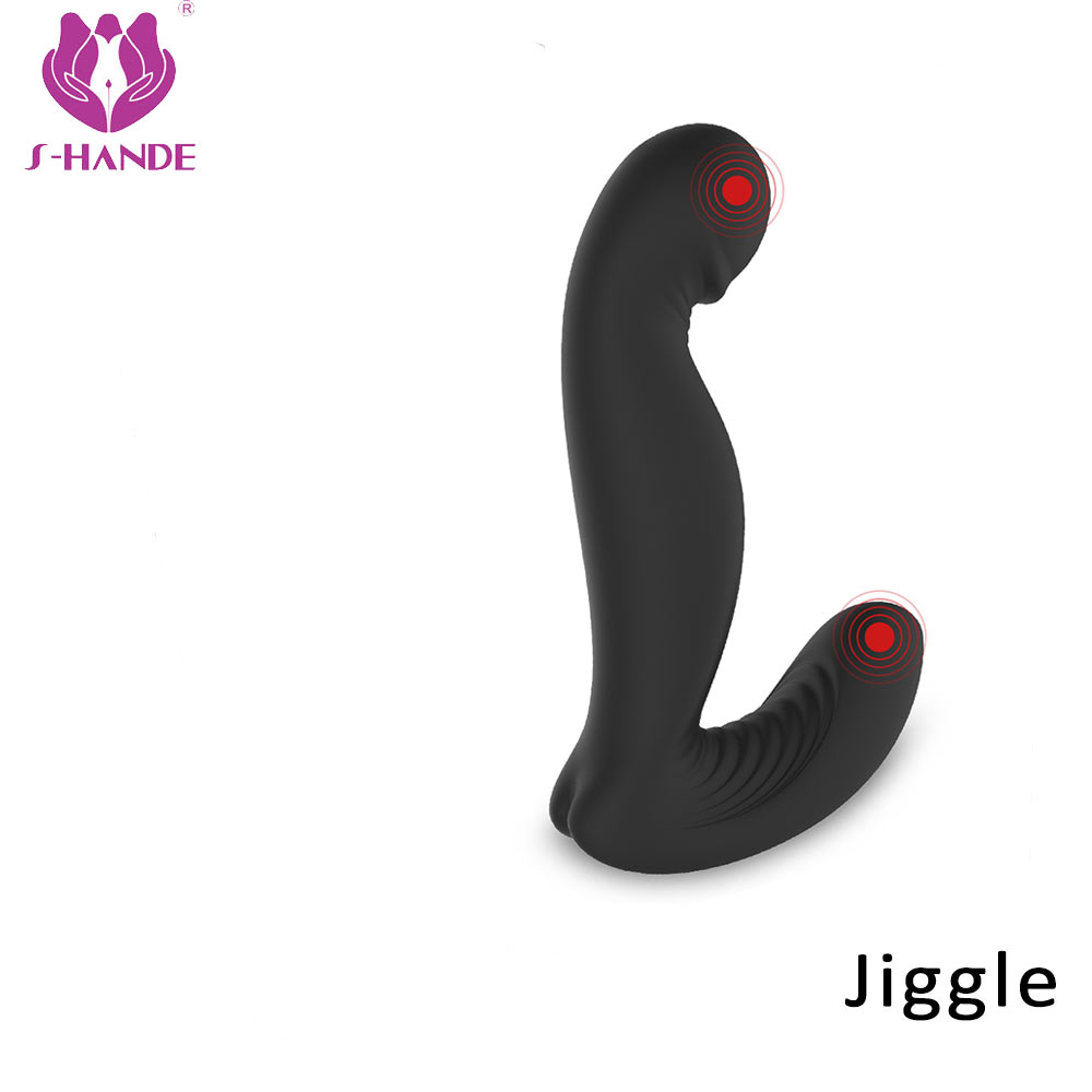 Amazon silicone electrico prostata massage vibrator wireless sex anal dildo toys for men vibrating prostata anal plug【S129】