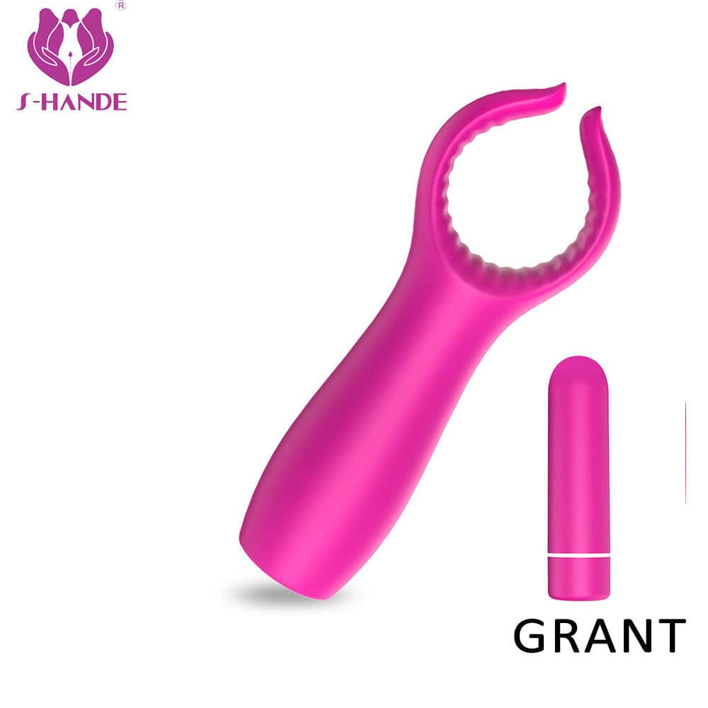 Soft Medical grade silicone +ABS adult artificial penis massage penis vibrator toys sex adult【S135】