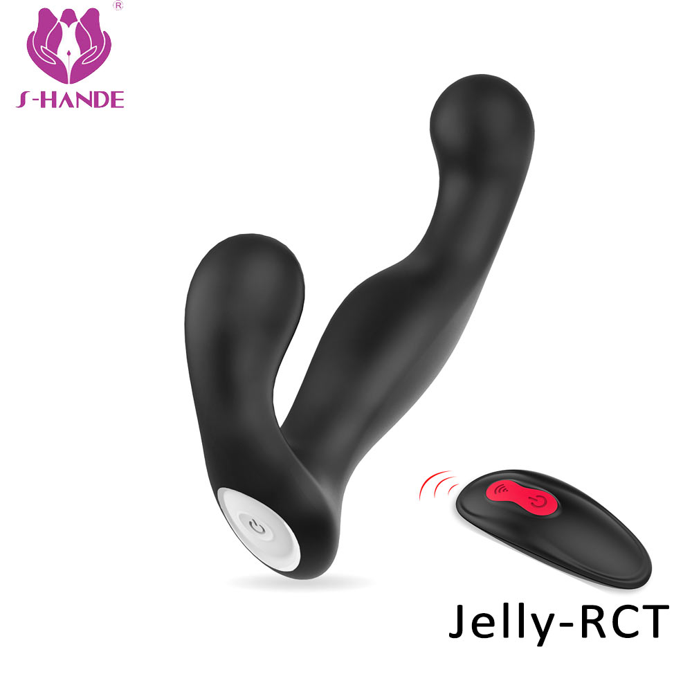 Silicone remote wireless prostata massager vibrator homemade anal sex toy for men masturbating anal vibrator【S160-2】