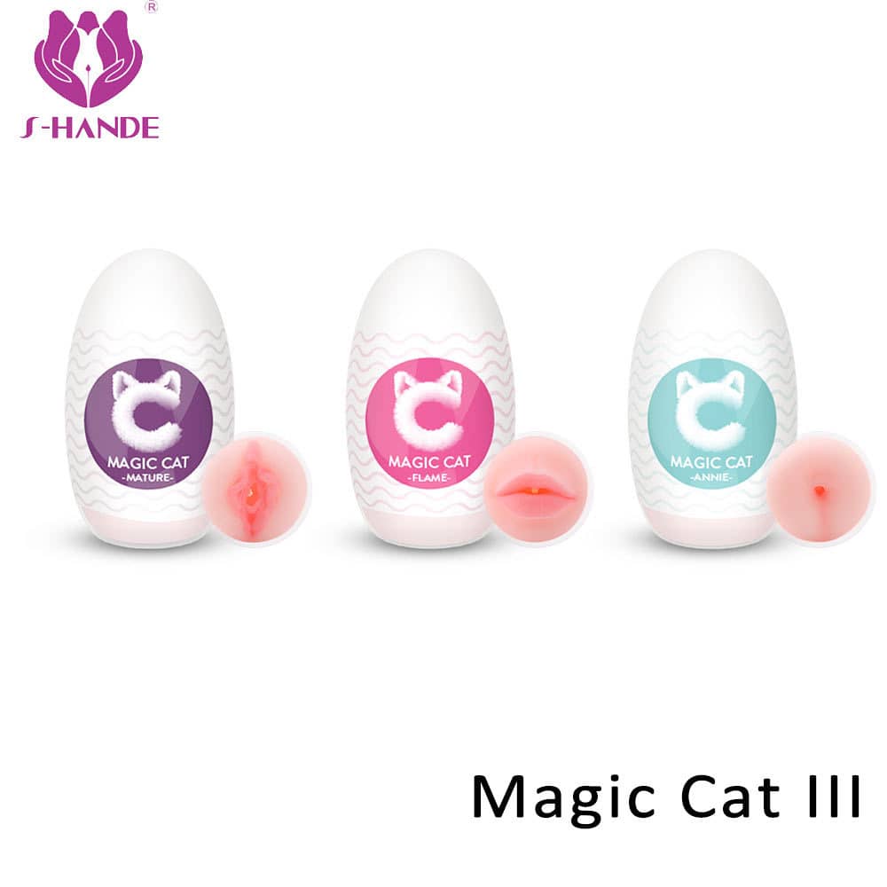 Magic Cat portable artificial vagina sex toys realistic silicone pocket pussy toy for men masturbation【S177-3】