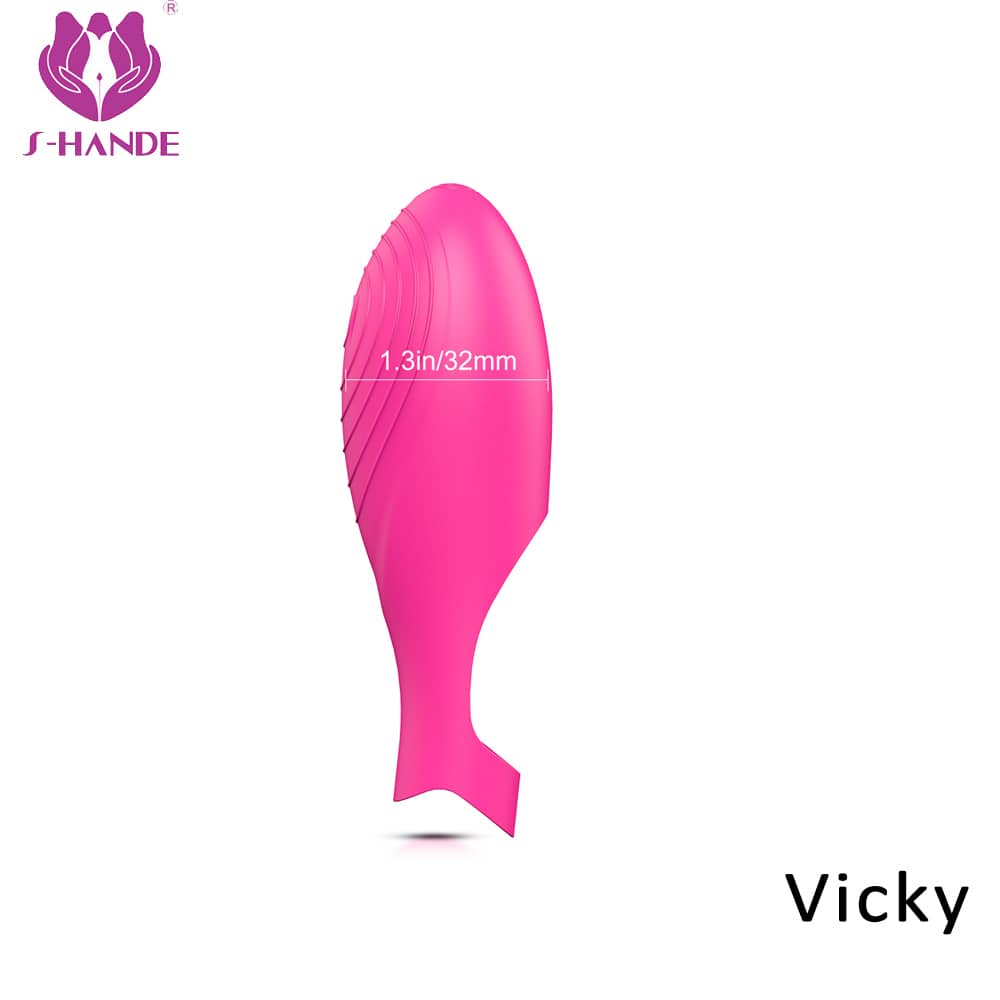 Adult sex toys silicone vibrating finger g spot clitoral finger vibrator sex toy for women【S236】
