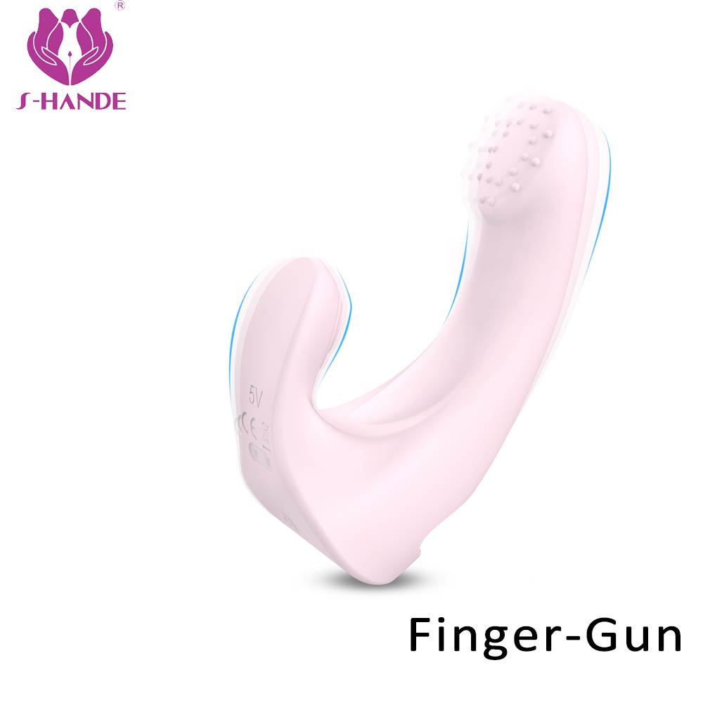 USB silicone finger sexual mini vibrators sex toys for women clitoris g spot stimulator finger vibrator massage【S315】