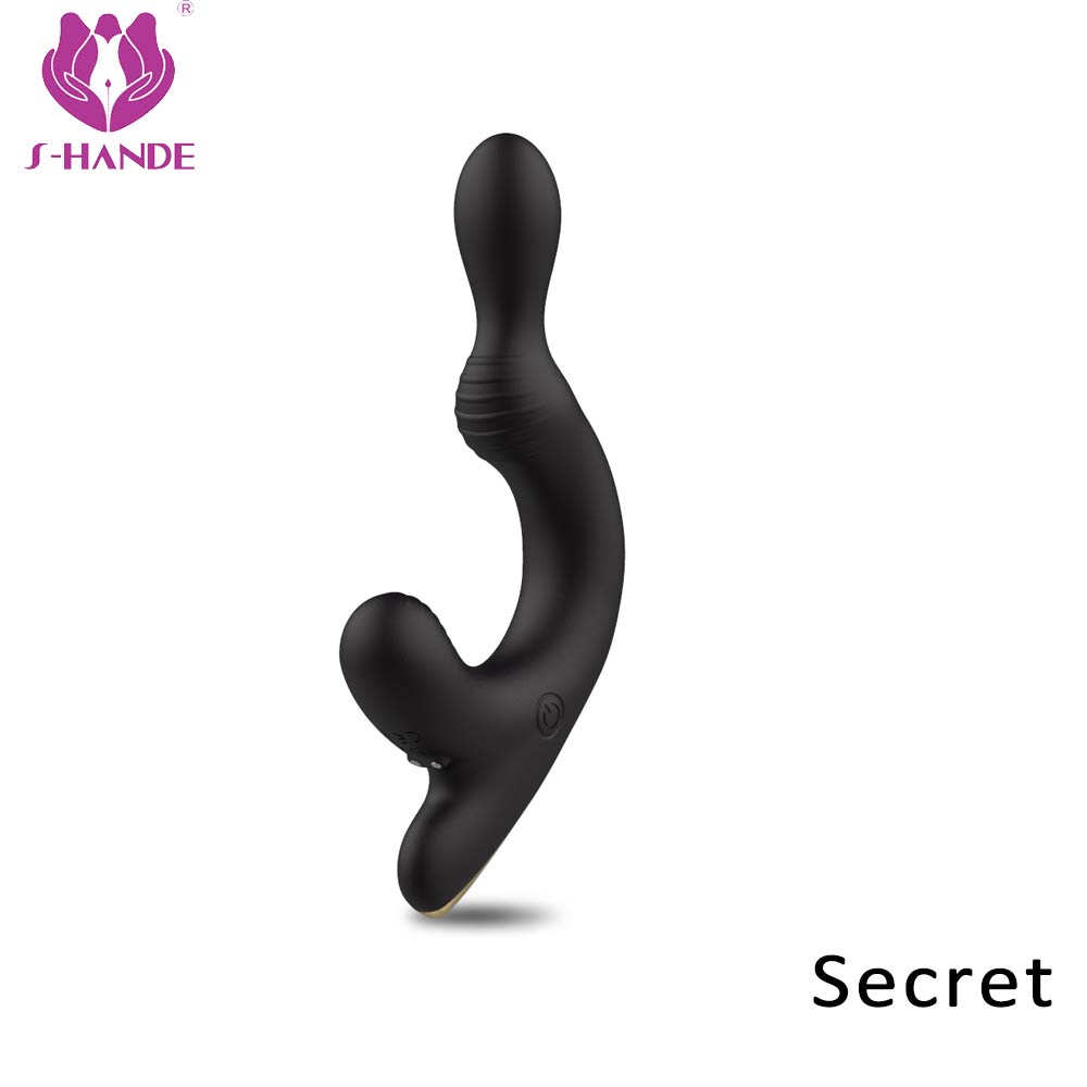 Silicone Prostate Massager Anal Sex Toys Anal Butt Plug  Vibrating anal vagina sex toys for men masturbating 【S319-2】