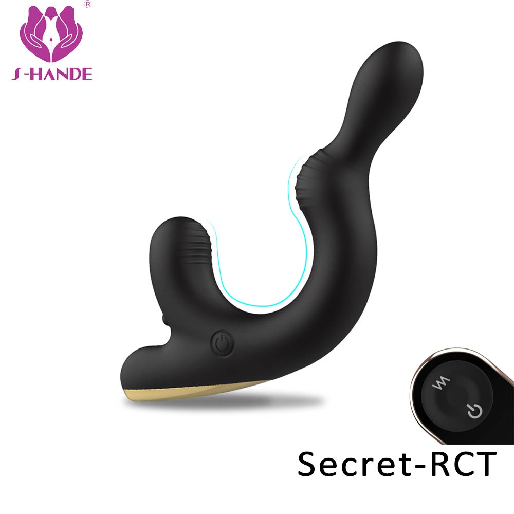 Silicone Prostate Massager Anal Sex Toys Anal Butt Plug  a remote control Vibrating anal vagina sex toys for men masturbating 【S319-2】