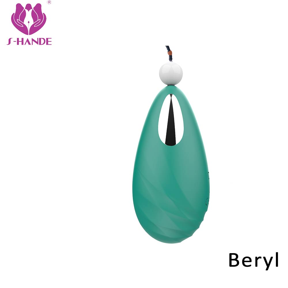 Beryl vibrator Necklace vibrating kegel balls bullet clitoris simulate vibrator sex toy for women female masturbating【S321】