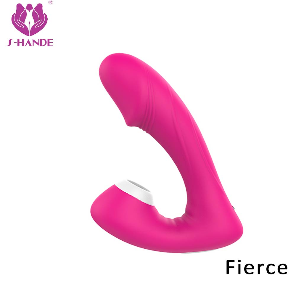 Rechargeable Sucking Vibrator for Woman Nipple Sucker Clitoris Stimulator Tongue Lick Breast Enlarge