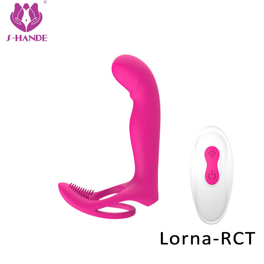 Women Vibrator Remote Control Hands-free G-spot Clit Vibrator for Female