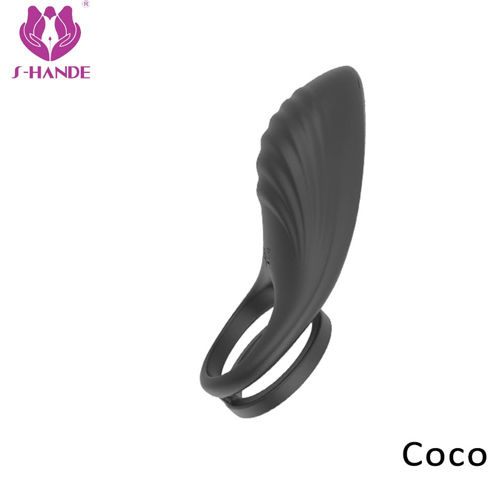 Adjustable big black cock ring silicon vibrating cock rings sex toys men penis