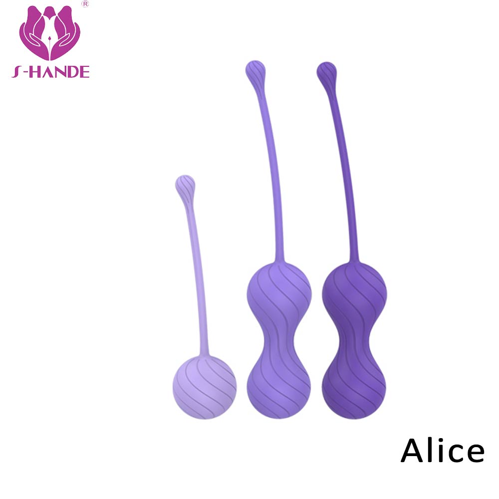 Silicone ben wa ball kegel exercise kegel balls set use kegel balls for women