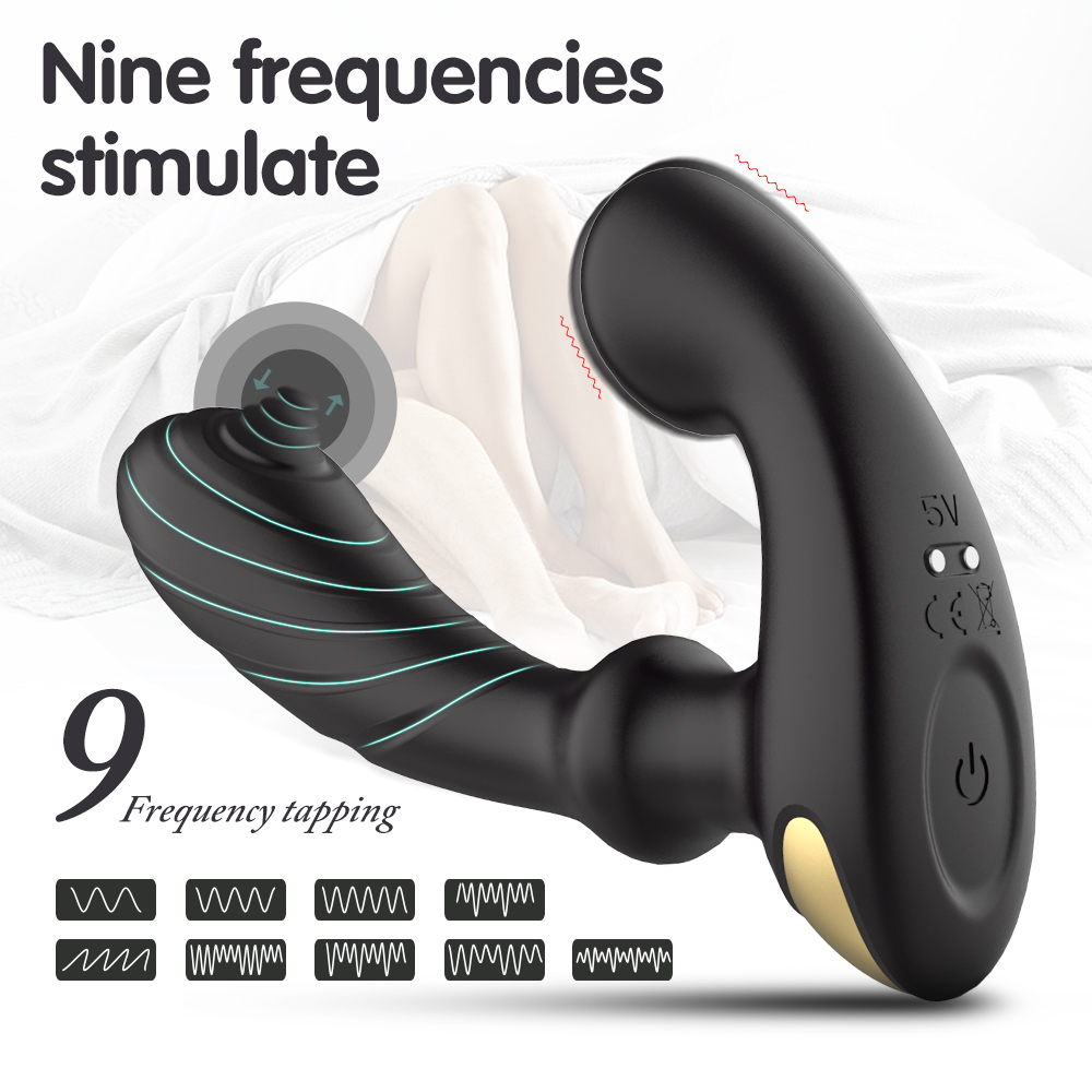 prostate massager anal plug toy for men