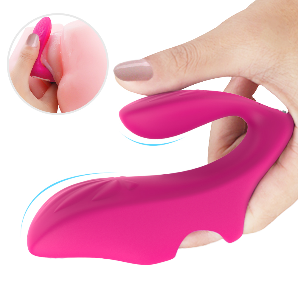 G spot clitoris stimulation finger vibrator for women sex toy
