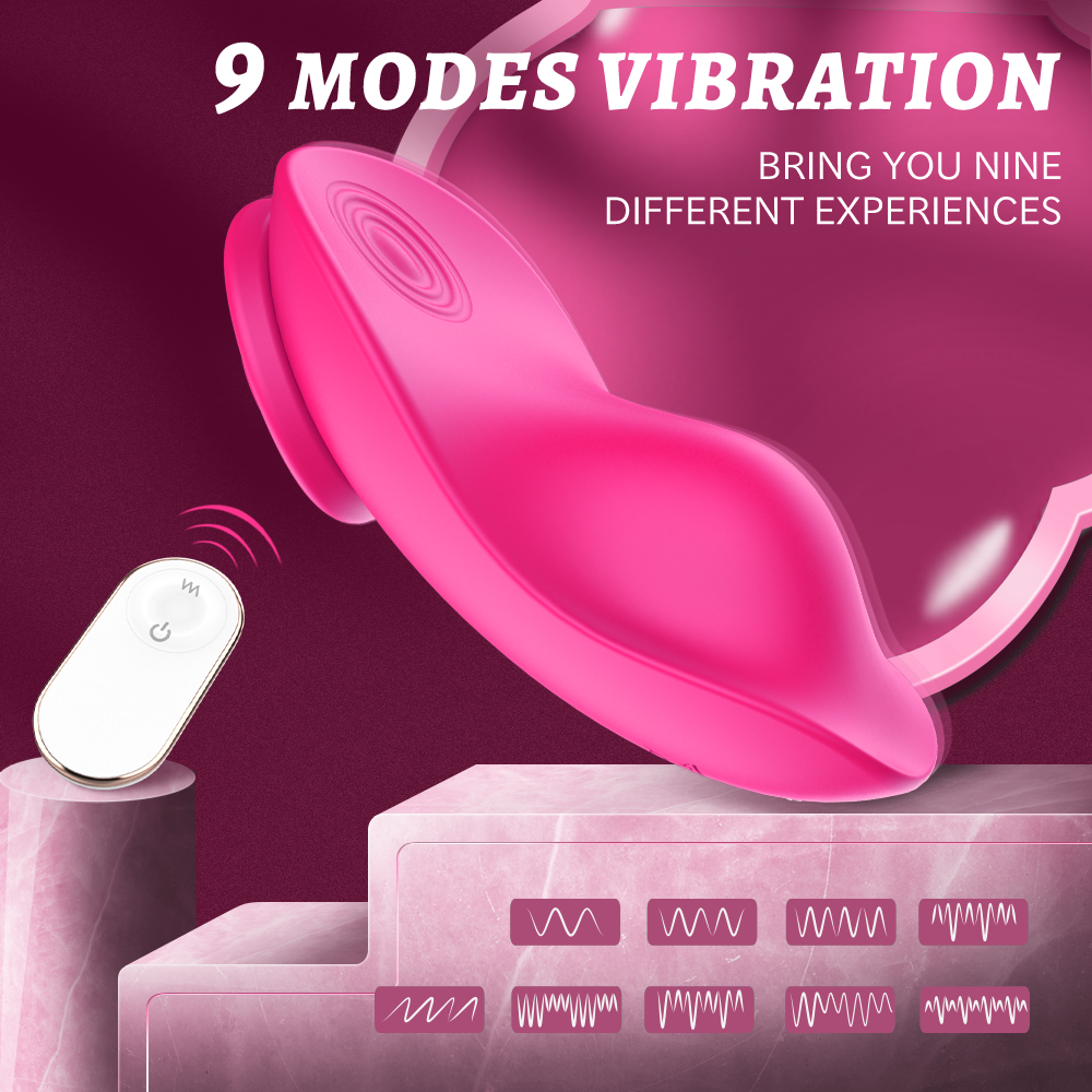 wearable vibrator sex toy with remote control