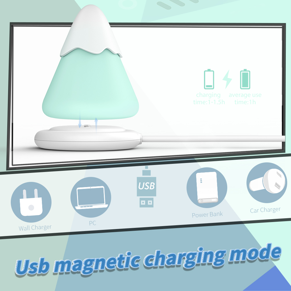 magnetic charging sucking vibrator for women