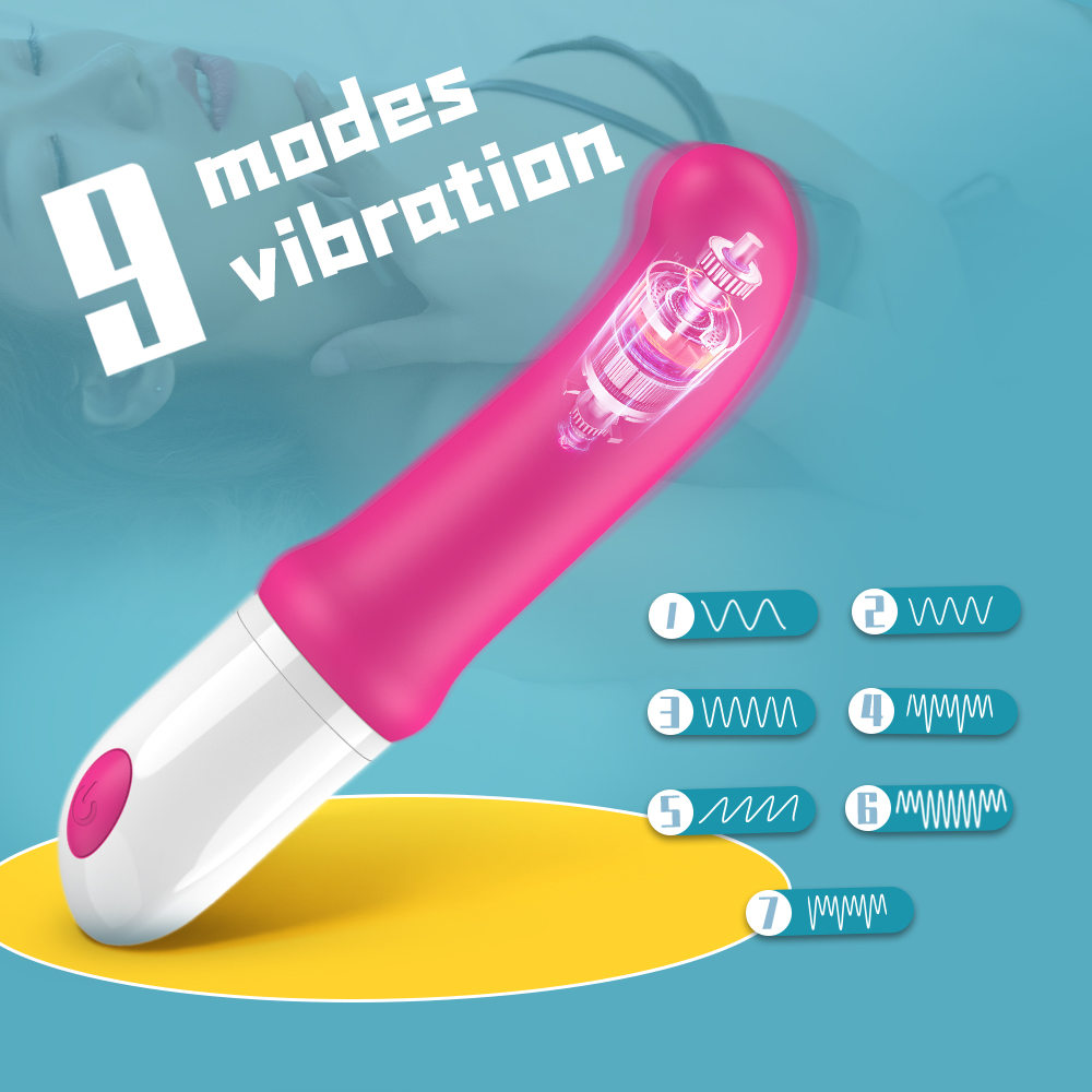 9 modes vibration g spot dildo sex toy
