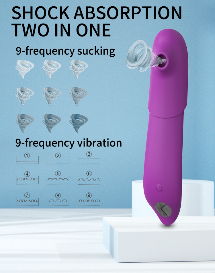 9 sucking vibration sex toy for clit orgasm